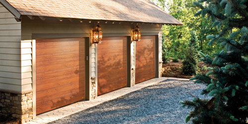Portes de garage sectionnelles - confort et modernité