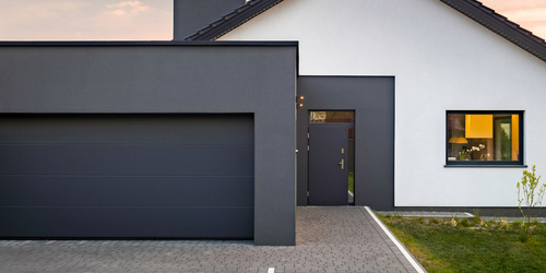 Portes de garage sectionnelles - esthétique et sécurité de la maison