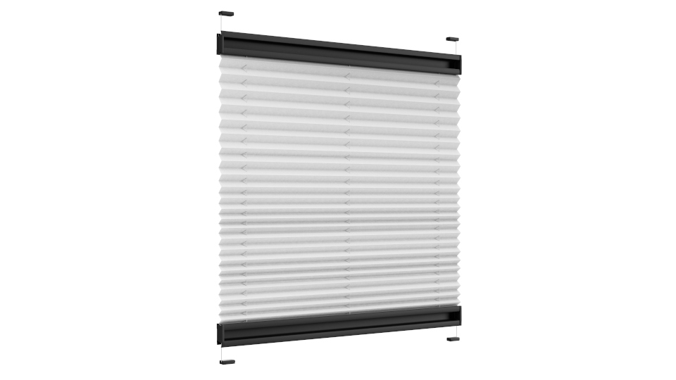 ajustement parfait of the Coben pleated blind