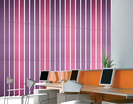 match parfait Vertical blinds Classique 127mm