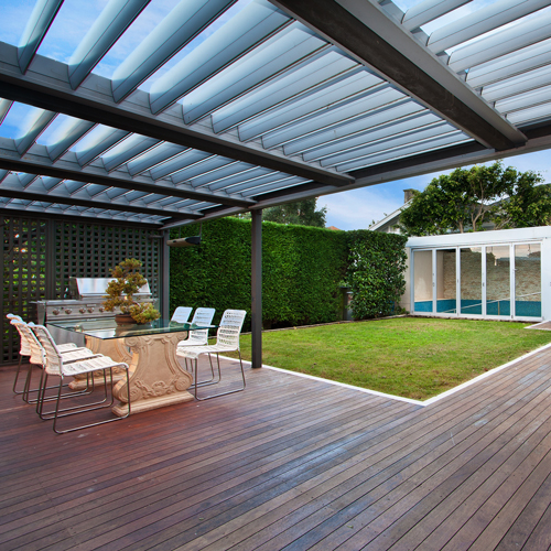 PERGOLA SB 500 parfaitement adaptée