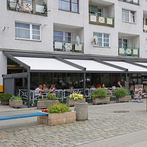 tissus PERGOLA SOLIDE AUTOPORTANT