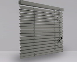 Stores en aluminium 25 mm non invasifs