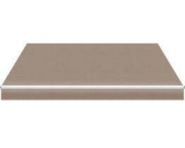 Auvent pour terrasse blanc