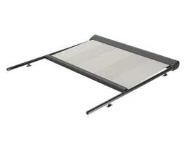 Auvent pour terrasse blanc