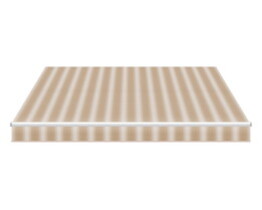 Auvent rétractable étanche