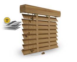 Stores à lamelles 50 mm ECO, échelle à ruban