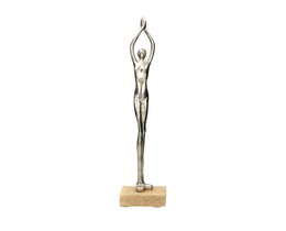 Décoration Silver Woman II wys. 52 cm