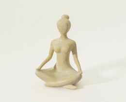 Figurine joginki Asana II 6x6x10 cm