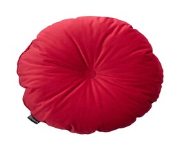 Coussin rond à boutons