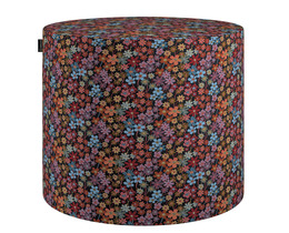 Pouf en forme de tonneau