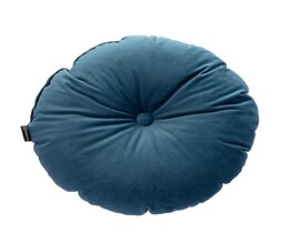 Coussin rond à boutons