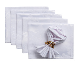 Lot de 6 serviettes 42 x 42 Damasco 613-00