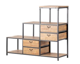 Bibliothèque Factory 120 x 41 x 128 cm