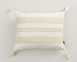 Housse de coussin Linea Sand Tassel 45x45 cm