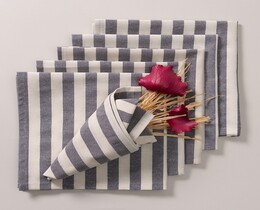 Lot de 6 serviettes 42x42 Quadro 136-02