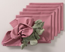 Lot de 6 serviettes 42x42 133-62