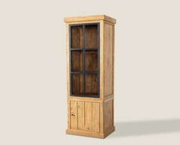Vitrine Harbor de 66 x 53 x 221 cm