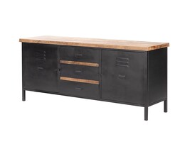 Commode d'usine 155 x 40,5 x 85 cm