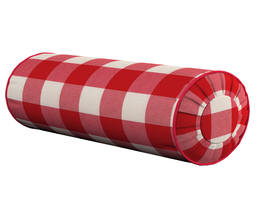 Coussin traversin à plis