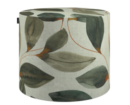 Pouf en forme de tonneau
