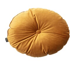 Coussin rond à boutons