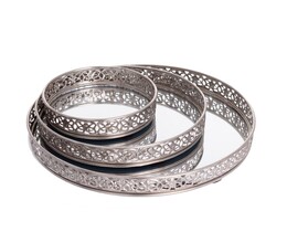 Komplet tac Judith 3szt. argent