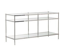 Console en argent pur 120x40x80cm