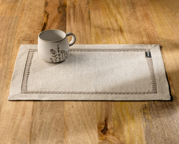 Lot de 2 sets de table en dentelle 30x40 cm