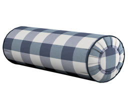 Coussin traversin à plis