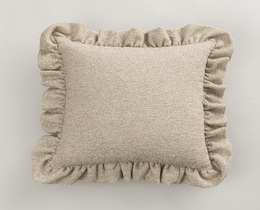 Housse de coussin Paula à volants
