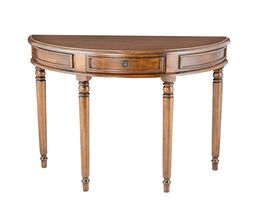 Console semi-circulaire Charlie Brown 84x42x72cm