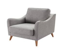 Fauteuil Venuste lin gris