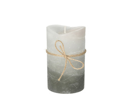 Świeca Dorotea 15 cm cristal gris foncé
