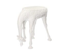 Cache-pot pour pot de fleurs Girafe blanc