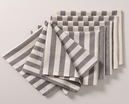 Lot de 6 serviettes 42x42 Quadro 136-12