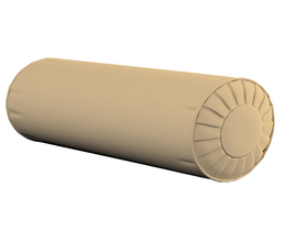 Coussin traversin à plis