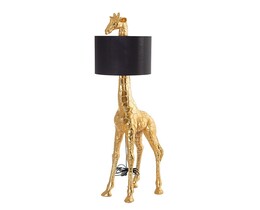 Lampadaire Girafe dorée 171 cm