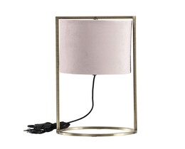 Lampe de table Santos rose clair