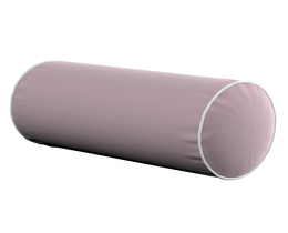 Coussin traversin uni avec passepoil