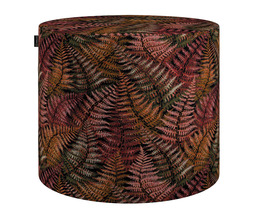 Pouf en forme de tonneau