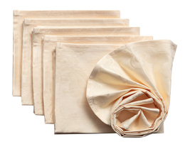 Lot de 6 serviettes 42 x 42 Damasco 613-01