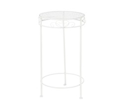 Support pour plante Daisy 70cm blanc