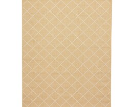 Dywan Lineo miel doré/blanc neige 160x230cm