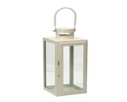 Lampion Metalowy Elegance Blanc 40 cm