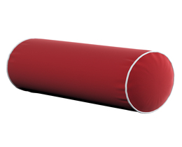 Coussin traversin uni avec passepoil