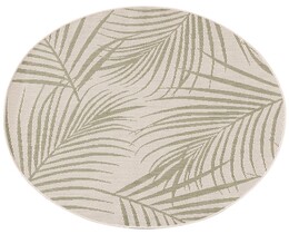 Dywan Lineo beige/vert jungle 120cm