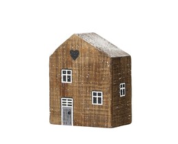 Dekoracja Maison de neige 12cm naturel