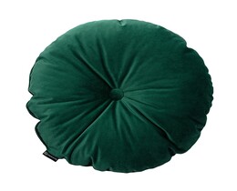 Coussin rond à boutons