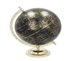 Décoration Globe Noir 28 cm